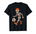 Funny Skeleton Soccer Balls Football T-Shirt - Streetwear Style Unisex - T-Shirt, Sweatshirt, Hoodie