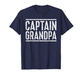 Captain Grandpa Fathers Day Boating T-Shirt - Fun Novelty Design Unisex - T-Shirt, Sweatshirt, Hoodie