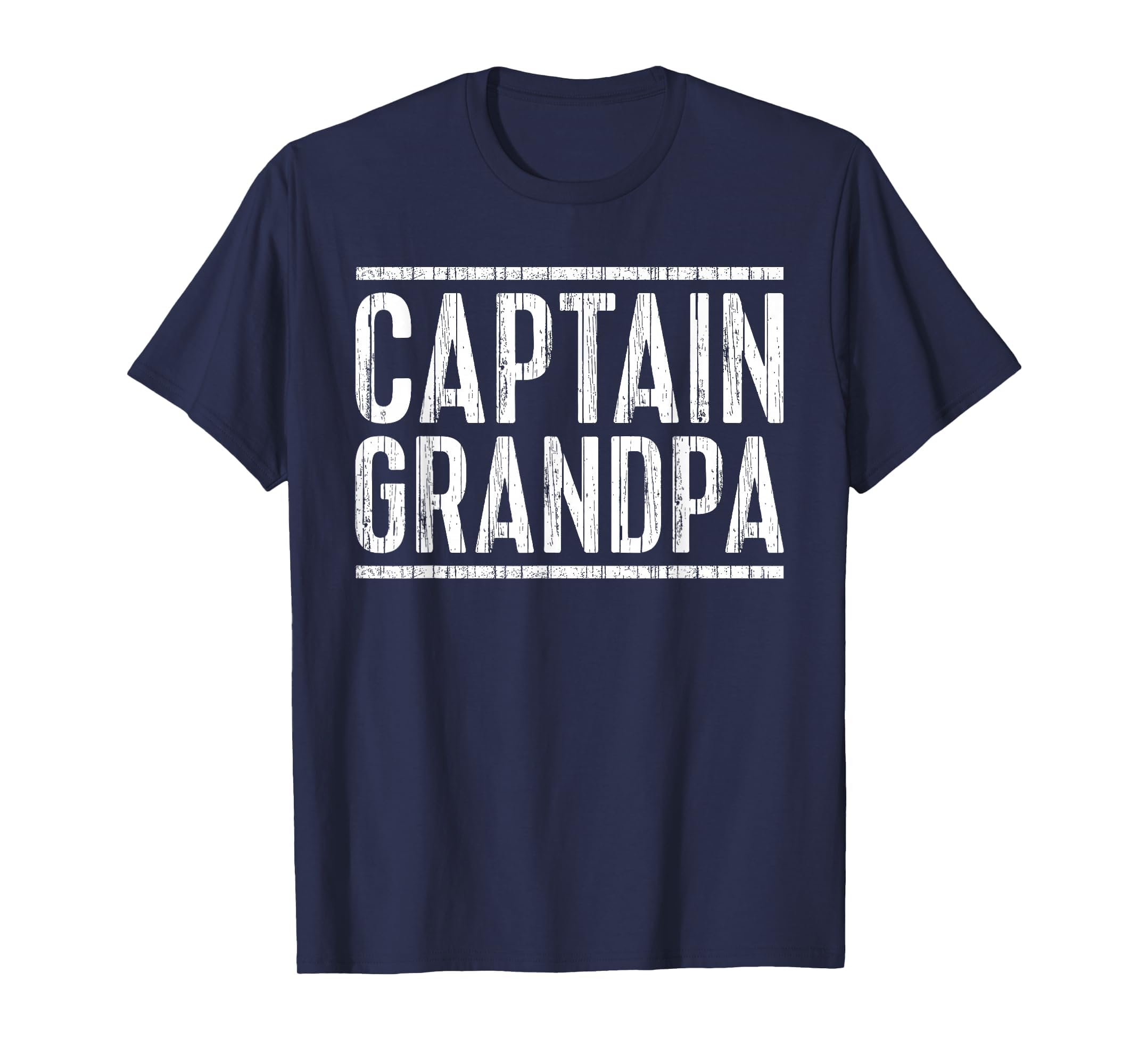 Captain Grandpa Fathers Day Boating T-Shirt - Fun Novelty Design Unisex - T-Shirt, Sweatshirt, Hoodie