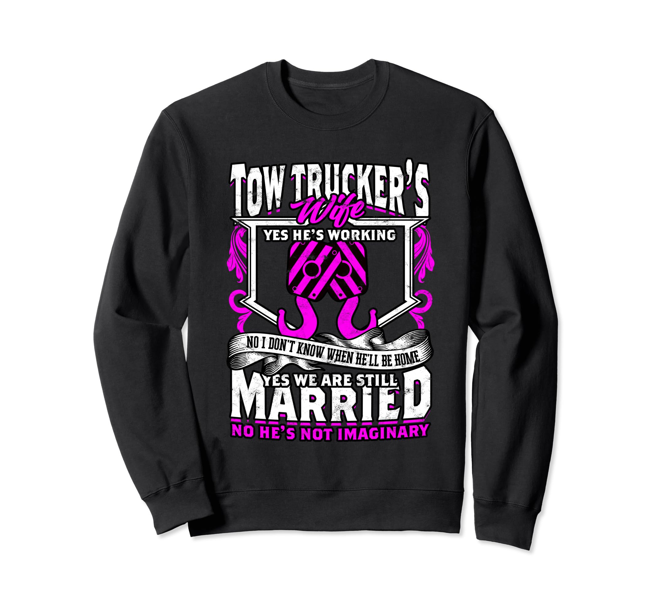 Trucker Tow Truck Operator Sweatshirt - Novelty Apparel for Adults - T-Shirt, Sweatshirt, Hoodie