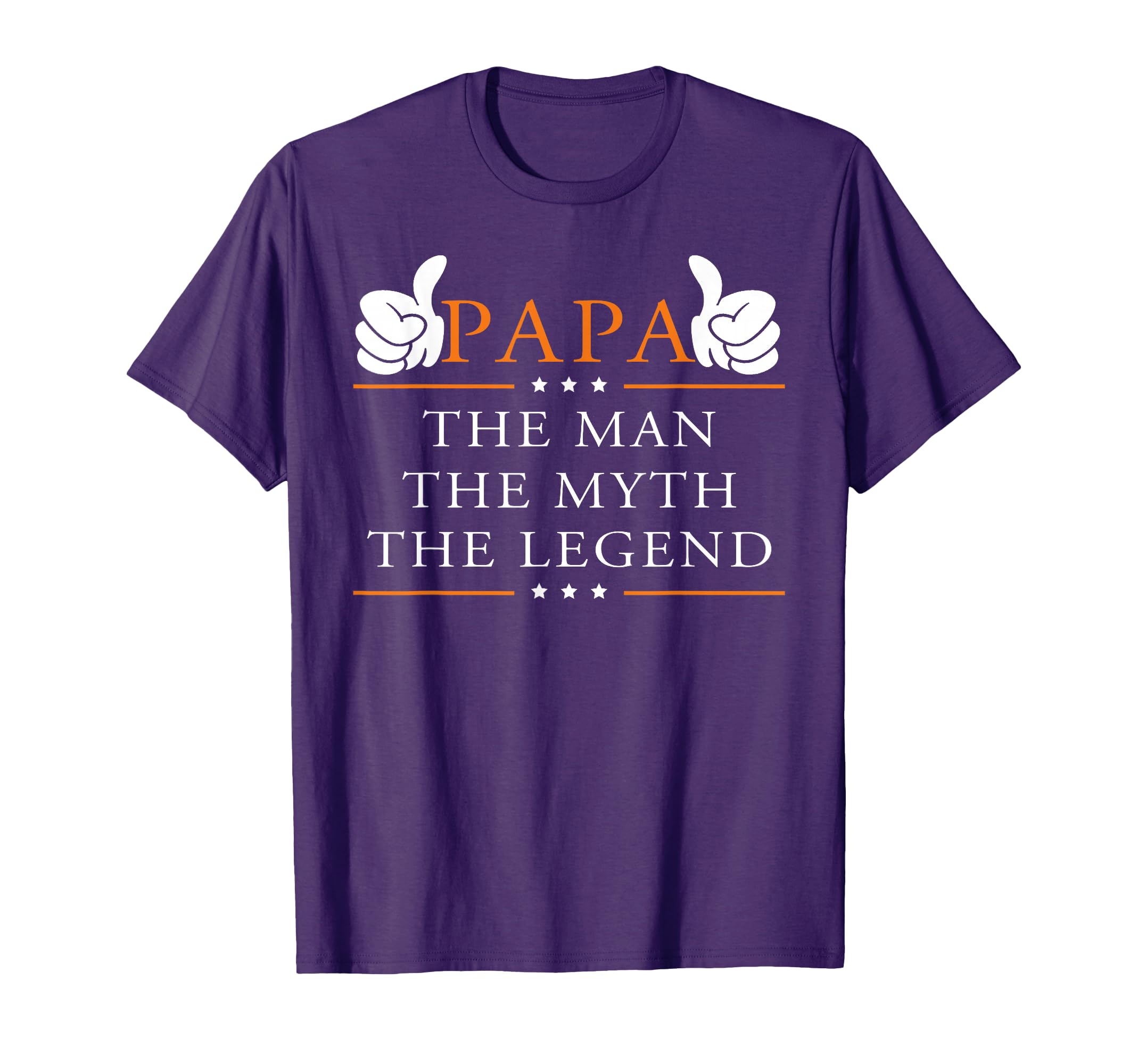 Papa Myth Legend Dad Family Father T-Shirt - Custom Art Print Men Women - T-Shirt, Sweatshirt, Hoodie