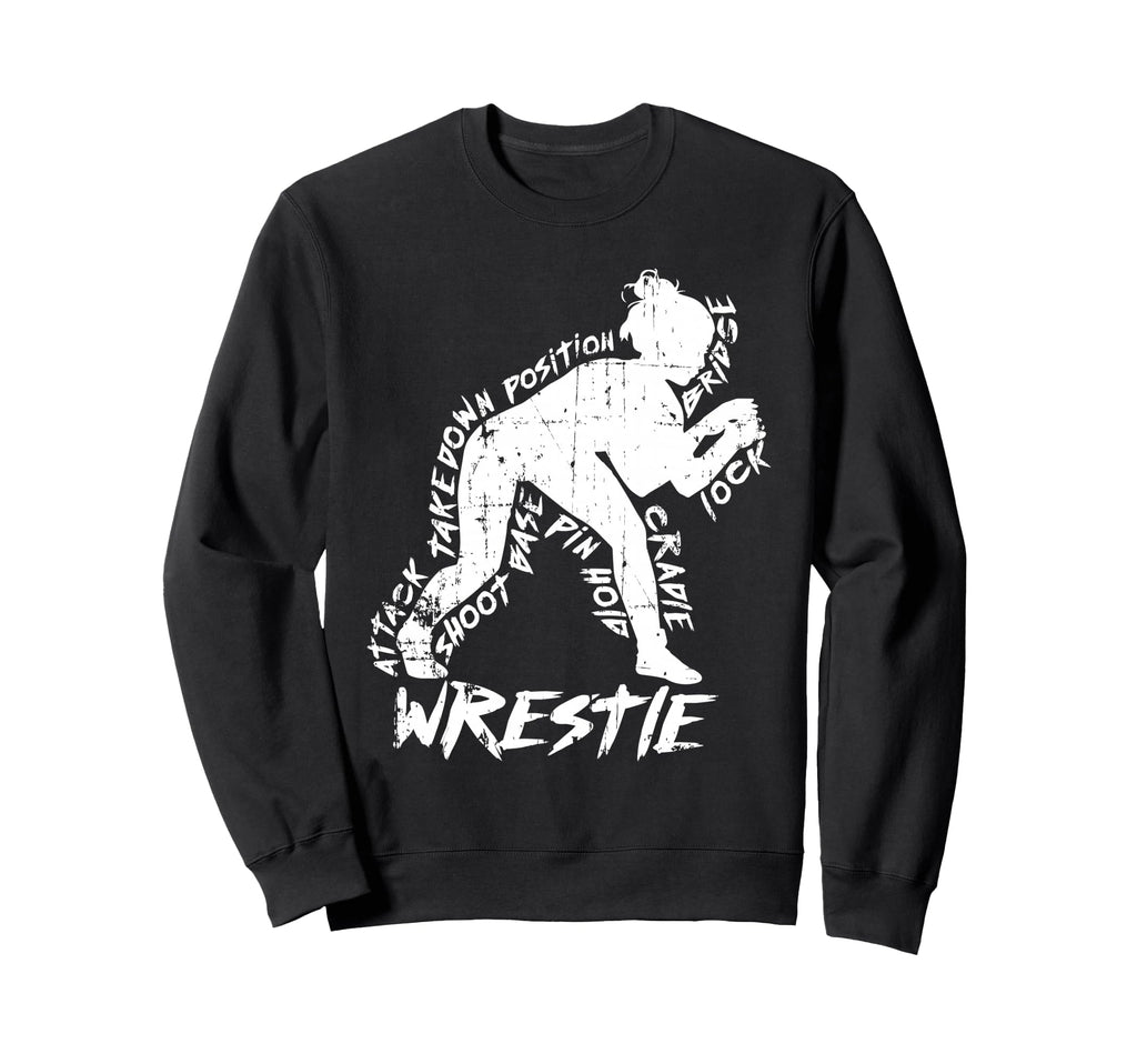 High School Wrestling Mom Dad Sweatshirt - Fun Novelty Design Men Women - T-Shirt, Sweatshirt, Hoodie