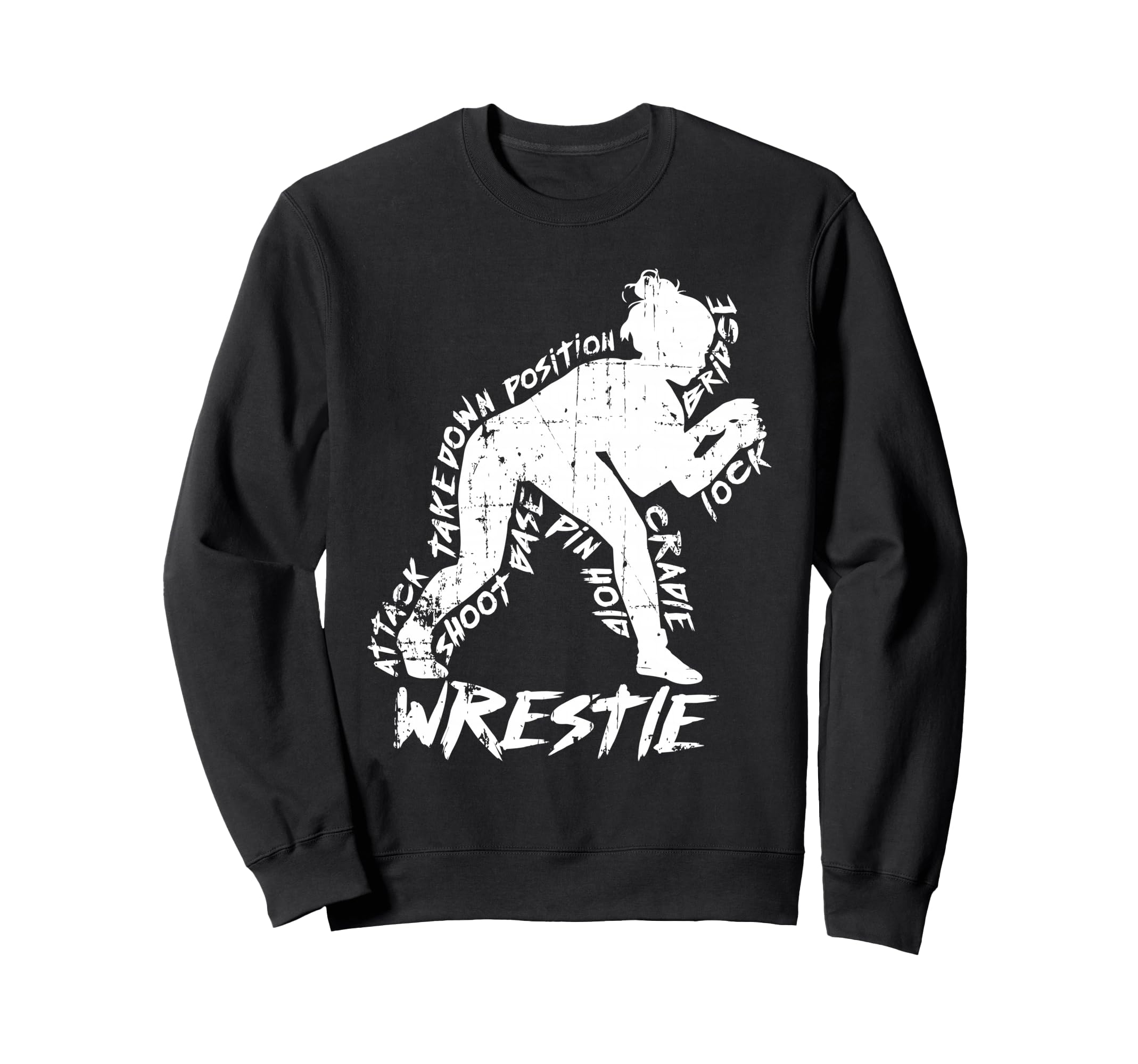 High School Wrestling Mom Dad Sweatshirt - Fun Novelty Design Men Women - T-Shirt, Sweatshirt, Hoodie