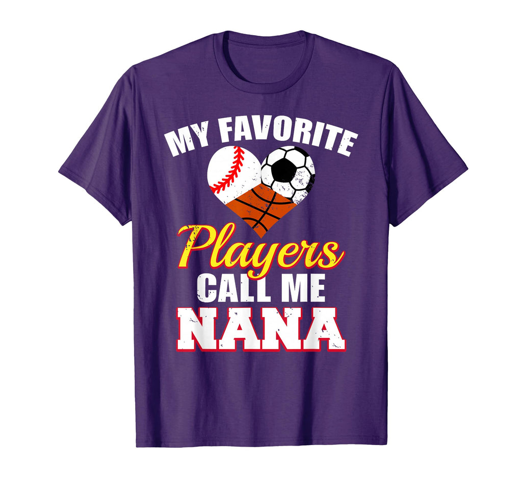 My Favorite Players Baseball Soccer T-Shirt - Fun Novelty Design Unisex - T-Shirt, Sweatshirt, Hoodie