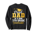 Proud Dad Class 2026 7Th Grade Sweatshirt - Custom Art Print for Adults - T-Shirt, Sweatshirt, Hoodie