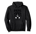 Papa Bear Mustache Teddy Dad Father Gift T-Shirt - Graphic Print for Adults - T-Shirt, Sweatshirt, Hoodie