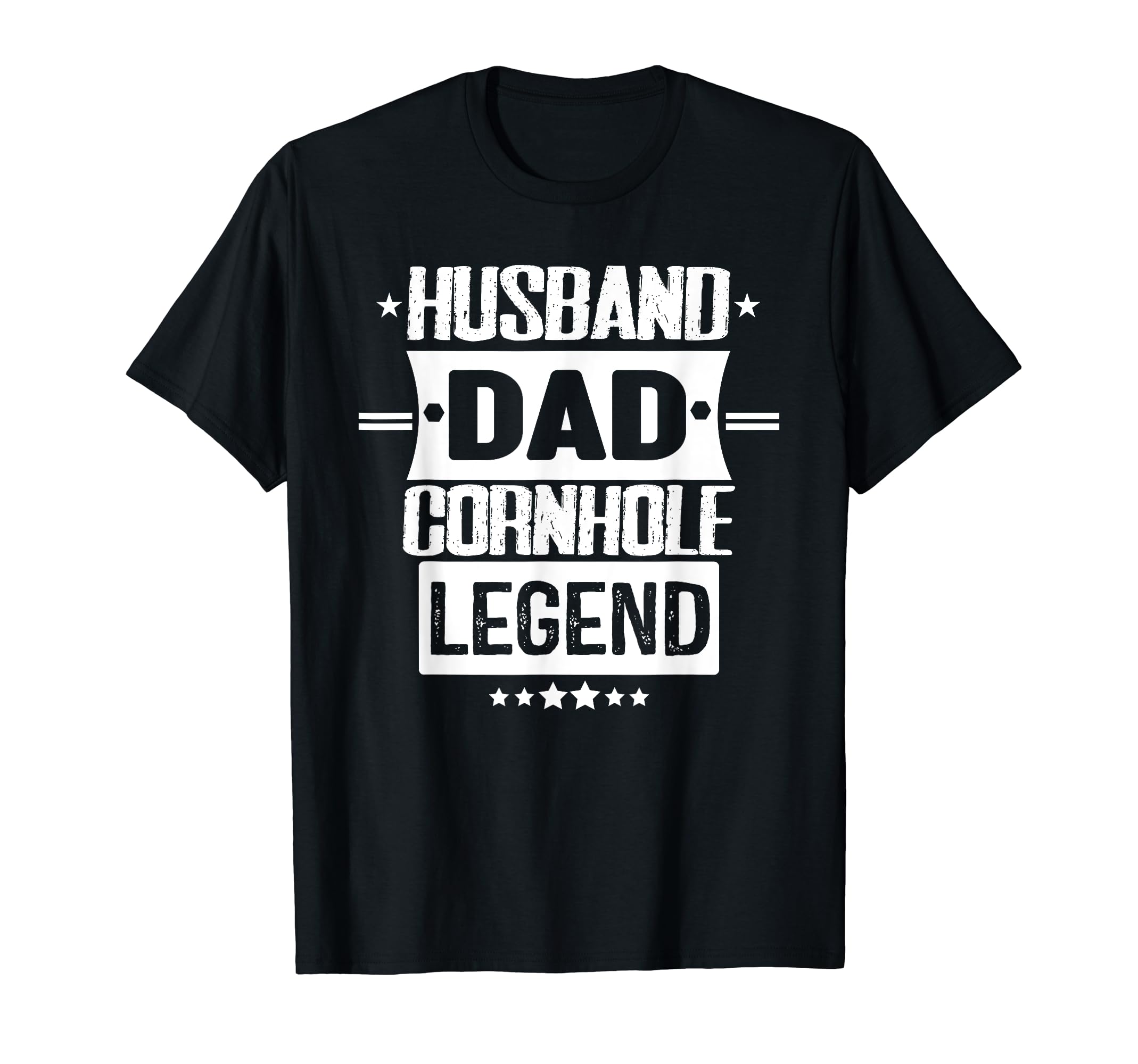 Mens Cornhole Funny Husband Dad T-Shirt - Minimalist Print for Adults - T-Shirt, Sweatshirt, Hoodie