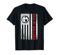American Flag Dad Ballers Volleyball T-Shirt - Novelty Apparel Unisex - T-Shirt, Sweatshirt, Hoodie
