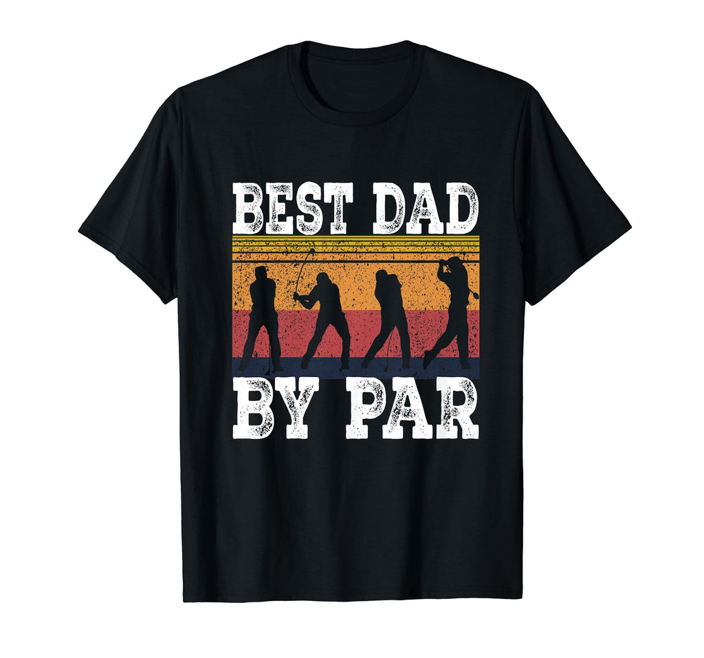Mens Best Dad Par Disc Golf Golfer T-Shirt - Graphic Print Men Women - T-Shirt, Sweatshirt, Hoodie
