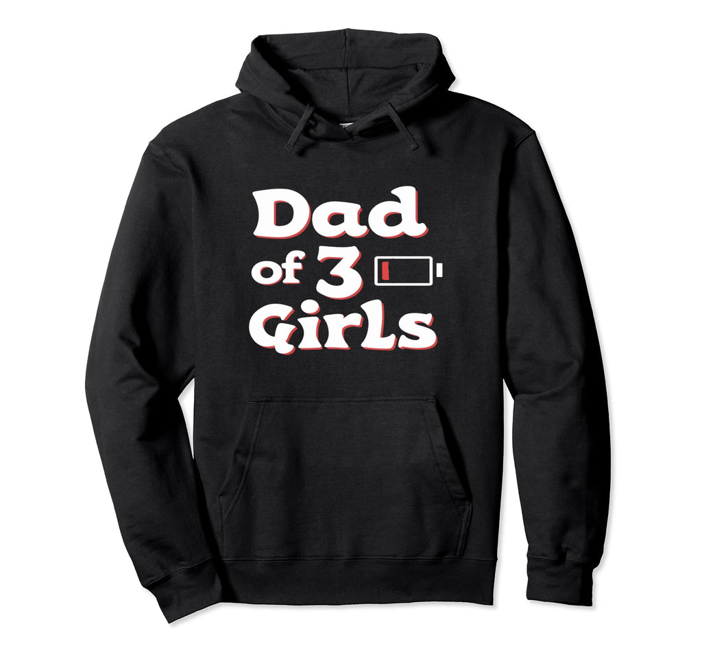 Battery Low Dad 3 Funny Father Life Hoodie - Aesthetic Graphic Men Women - T-Shirt, Sweatshirt, Hoodie