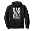 Funny Fathers Day Dad Outnumbered Hoodie - Custom Art Print Unisex - T-Shirt, Sweatshirt, Hoodie