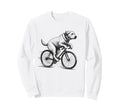 Labrador Retriever Dog Riding Bike Sweatshirt - Novelty Apparel Unisex - T-Shirt, Sweatshirt, Hoodie