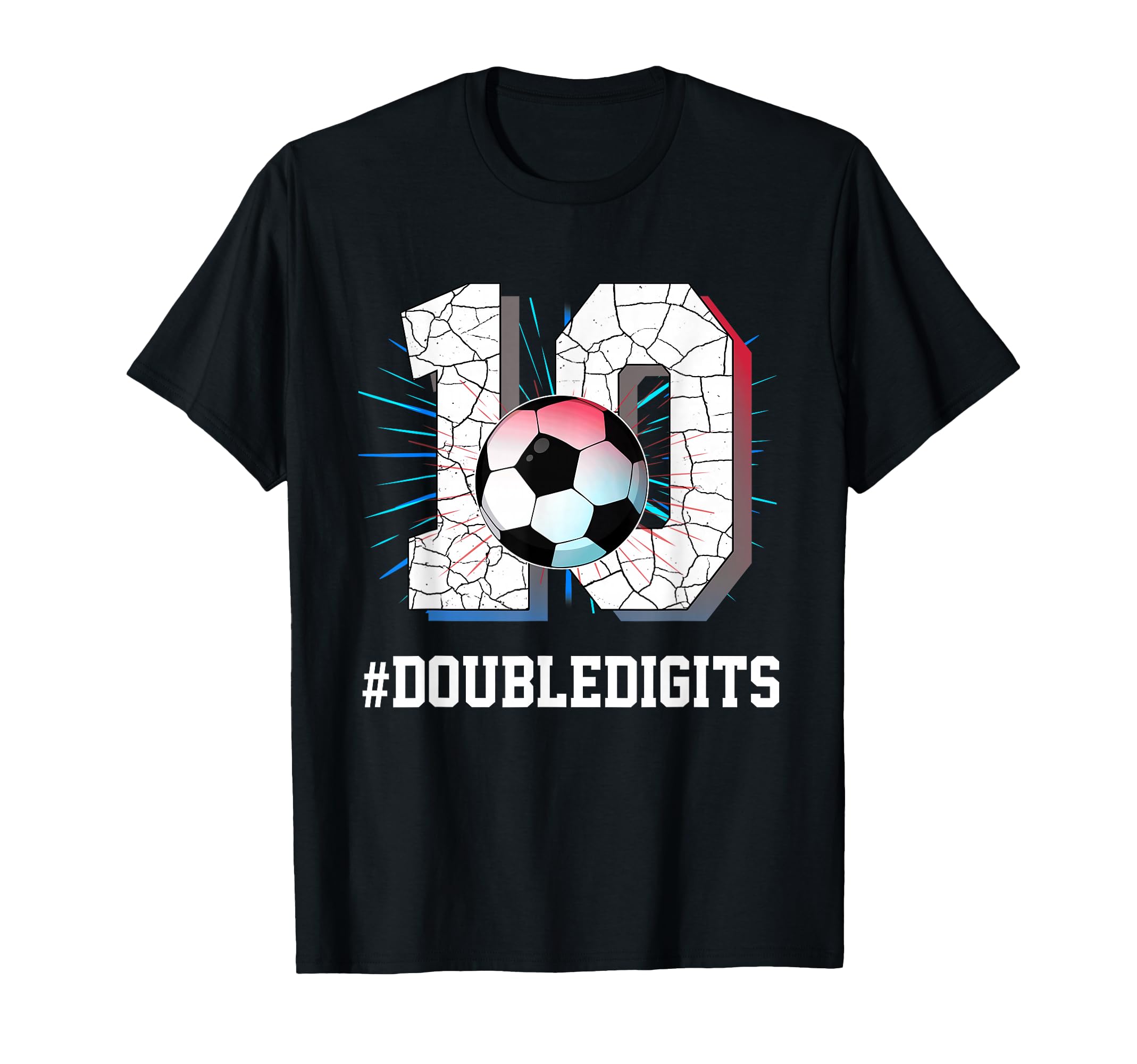 10 Years Old 10 Double Digits Birthday T-Shirt - Unique Graphic for Adults - T-Shirt, Sweatshirt, Hoodie