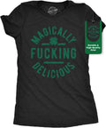 Womens Saint Patricks Day Funny Shenanigans Clover - Adult & Kids T-Shirts, Sweatshirts & Hoodies apparel design preview 1