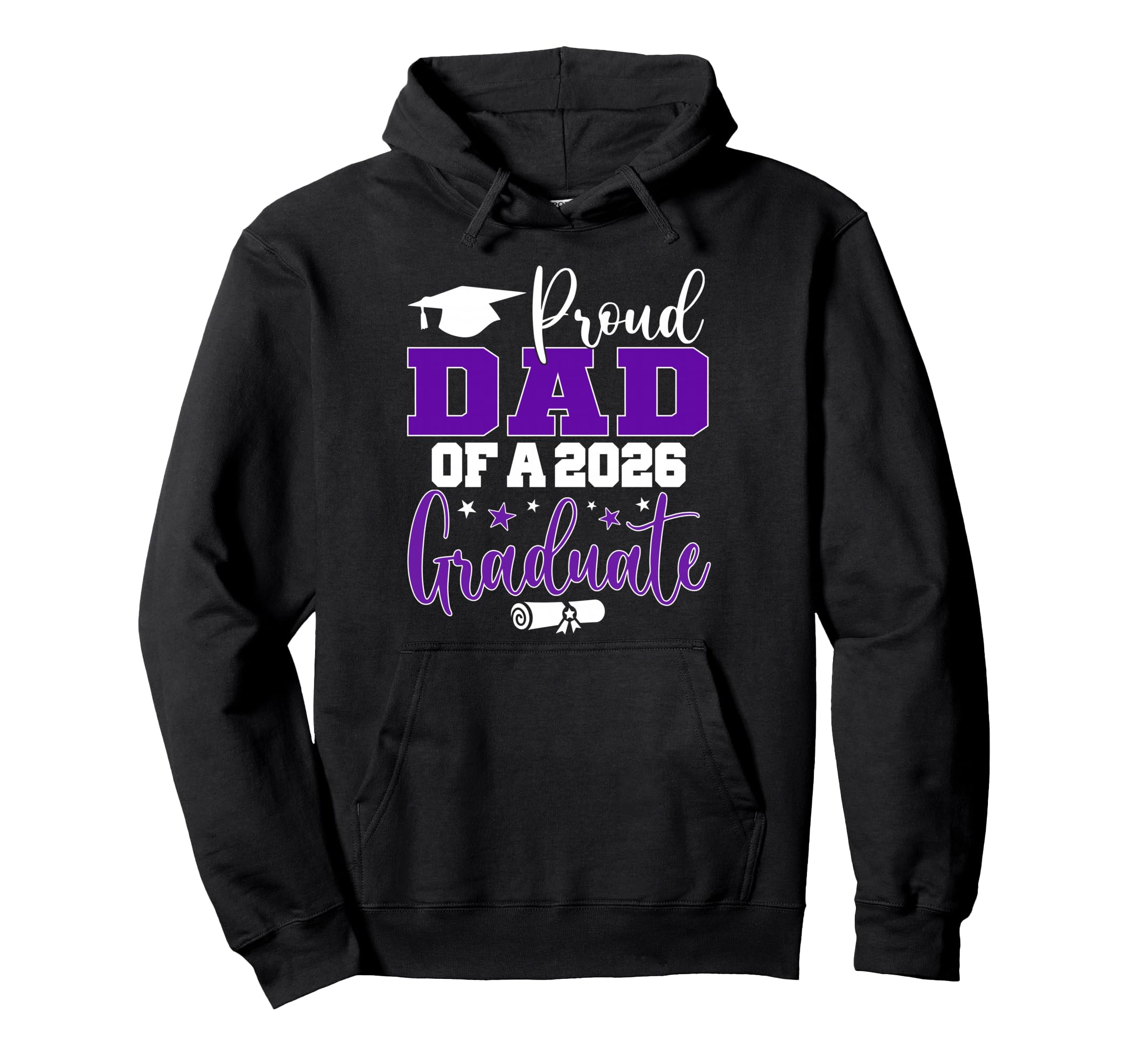 Dad Senior 2026 Proud Dad Class 2026 Hoodie - Casual Everyday Wear Unisex - T-Shirt, Sweatshirt, Hoodie