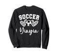 Soccer Yiayia Matching Family Sweatshirt - Casual Everyday Wear Unisex - T-Shirt, Sweatshirt, Hoodie