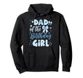 Dad Birthday Bow Blue Matching Hoodie - Casual Everyday Wear Men Women - T-Shirt, Sweatshirt, Hoodie