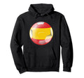 Spain Soccer Soccer Ball Spanish Flag Hoodie - Trendy Graphic Men Women - T-Shirt, Sweatshirt, Hoodie