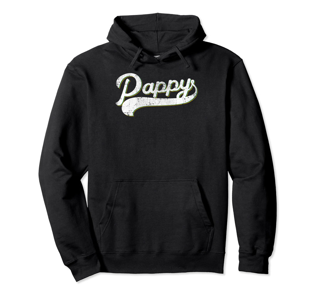 Pappy Dad Father Daddy Grandfather Hoodie - Minimalist Print for Adults - T-Shirt, Sweatshirt, Hoodie