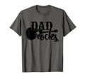 Dad Rocks Guitar Father Musician T-Shirt - Fun Novelty Design Unisex - T-Shirt, Sweatshirt, Hoodie