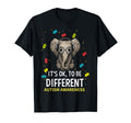 Its Ok To Be Different Autism Awareness T-Shirt - Custom Art Print Unisex - T-Shirt, Sweatshirt, Hoodie