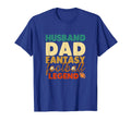 Mens Husband Dad Fantasy Football T-Shirt - Novelty Apparel Men Women - T-Shirt, Sweatshirt, Hoodie