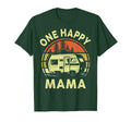Funny One Happy Camper Mama T-Shirt - Fun Novelty Design Men Women - T-Shirt, Sweatshirt, Hoodie