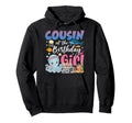 Cousin Birthday Sea Fish Ocean Hoodie - Custom Art Print for Adults - T-Shirt, Sweatshirt, Hoodie