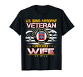 Us 82Nd Airborne Veteran Proud Wife Us Flag T-Shirt - Graphic Print Unisex - T-Shirt, Sweatshirt, Hoodie