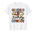 Granddad Birthday Cowboy Western T-Shirt - Fun Novelty Design for Adults - T-Shirt, Sweatshirt, Hoodie