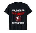 My Soccer Technique Is Secret Womens T-Shirt - Graphic Print for Adults - T-Shirt, Sweatshirt, Hoodie
