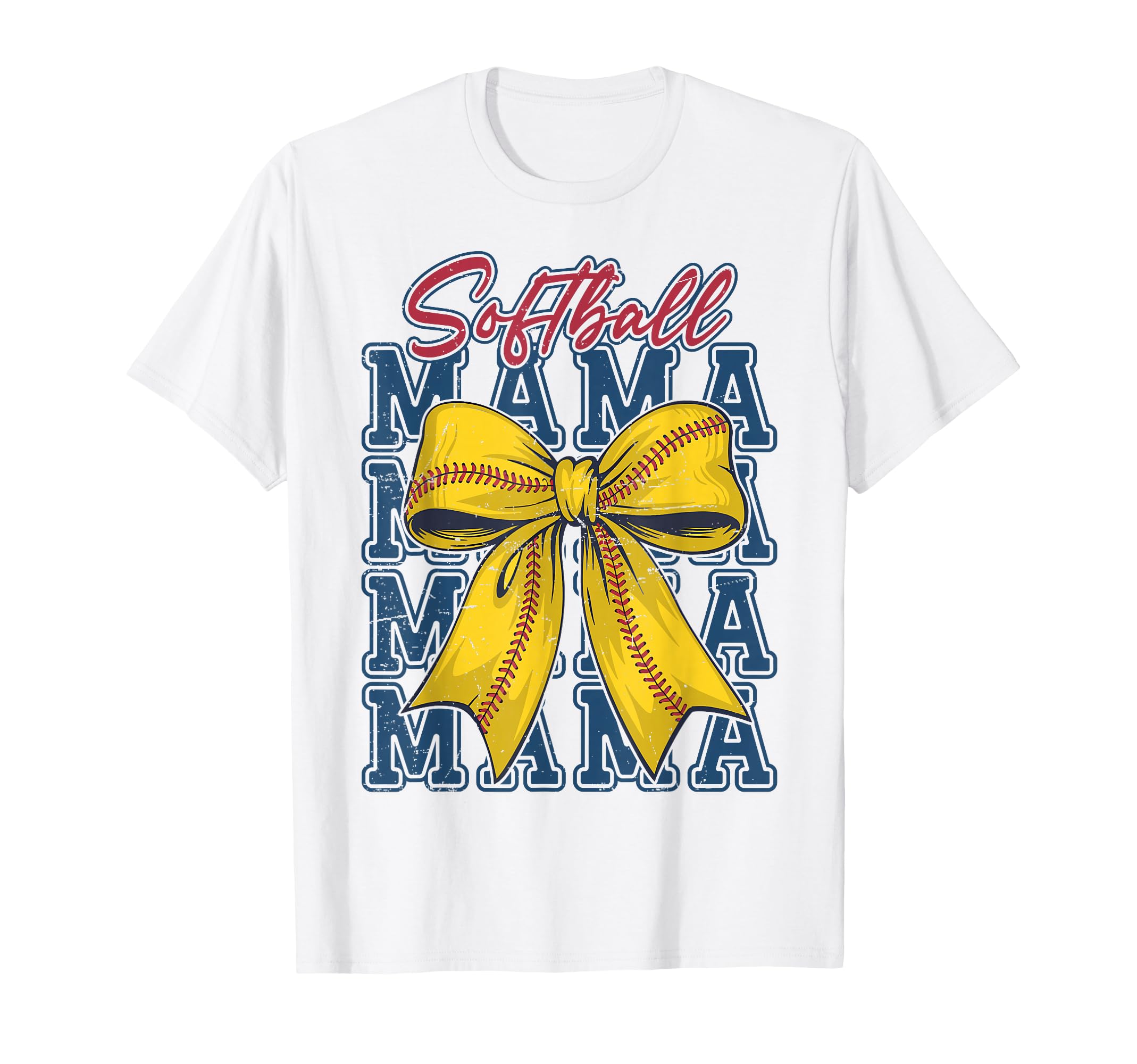 Softball Coquette Bow Softball Mom Game T-Shirt - Unique Graphic Men Women - T-Shirt, Sweatshirt, Hoodie