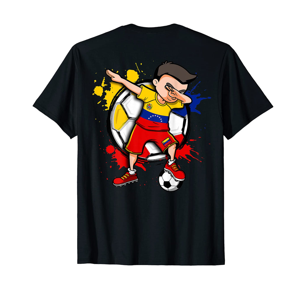 Dabbing Soccer Venezuela Football T-Shirt - Novelty Apparel for Adults - T-Shirt, Sweatshirt, Hoodie