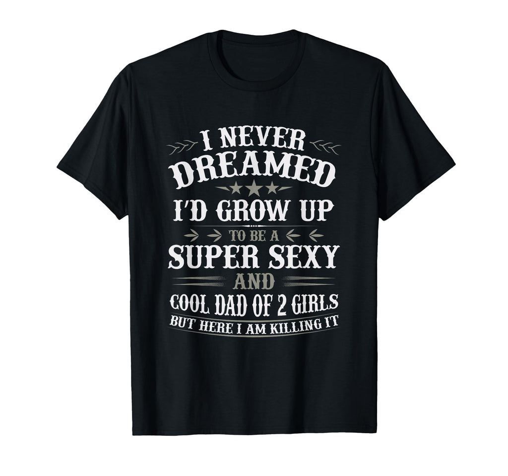 Fathers Day From Daughter Dad 2 T-Shirt - Minimalist Print for Adults - T-Shirt, Sweatshirt, Hoodie