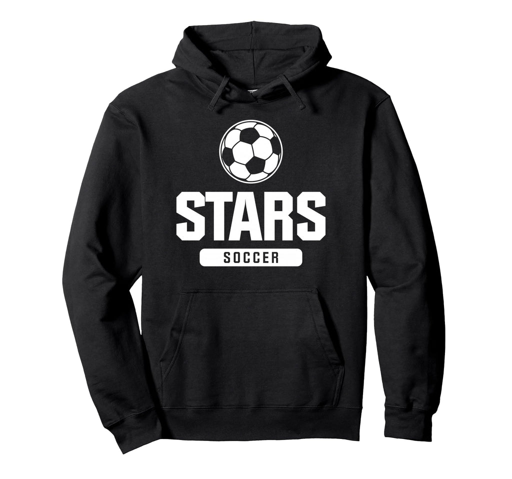 Stars Soccer Elementary Middle And High Hoodie - Custom Art Print Unisex - T-Shirt, Sweatshirt, Hoodie