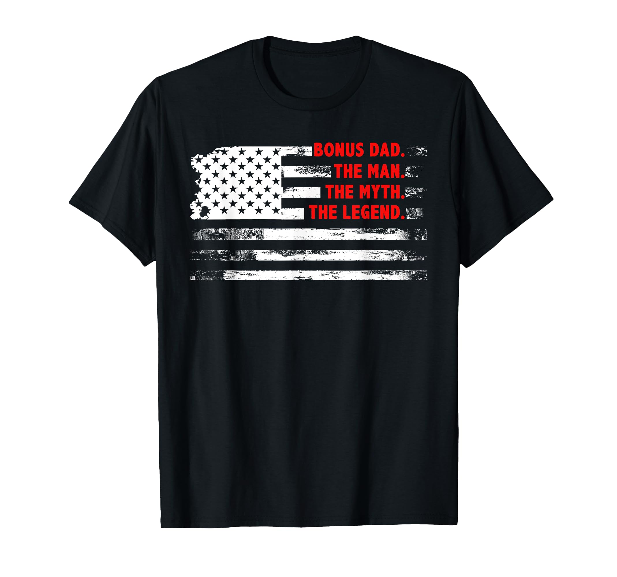Bonus Dad Myth Legend Fathers Day T-Shirt - Aesthetic Graphic for Adults - T-Shirt, Sweatshirt, Hoodie