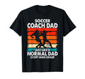 Soccer Coach Dad Fathers Day T-Shirt - Minimalist Print for Adults - T-Shirt, Sweatshirt, Hoodie