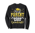 Proud Parent Class 2026 Mba Sweatshirt - Minimalist Print Men Women - T-Shirt, Sweatshirt, Hoodie