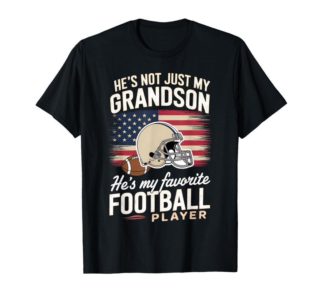 Hes Not Just My Grandson Hes My T-Shirt - Trendy Graphic for Adults - T-Shirt, Sweatshirt, Hoodie