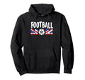 Football Mom Soccer Game Day Gift Proud Hoodie - Graphic Print Men Women - T-Shirt, Sweatshirt, Hoodie