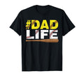 Funny Dad Life Softball Baseball T-Shirt - Custom Art Print Men Women - T-Shirt, Sweatshirt, Hoodie
