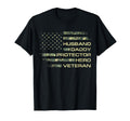 Husband Daddy Protector Hero Veteran T-Shirt - Aesthetic Graphic Men Women - T-Shirt, Sweatshirt, Hoodie