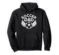Soccer Dad Family Matching Team Player Hoodie - Novelty Apparel Unisex - T-Shirt, Sweatshirt, Hoodie