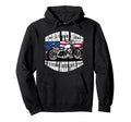 Biker Dad American Us Flag Motorcycle Hoodie - Streetwear Style Men Women - T-Shirt, Sweatshirt, Hoodie