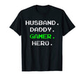 Gaming Dad Husband Daddy Gamer T-Shirt - Aesthetic Graphic Men Women - T-Shirt, Sweatshirt, Hoodie