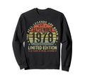 48Th Birthday Legends September 1996 Sweatshirt - Trendy Graphic Men Women - T-Shirt, Sweatshirt, Hoodie