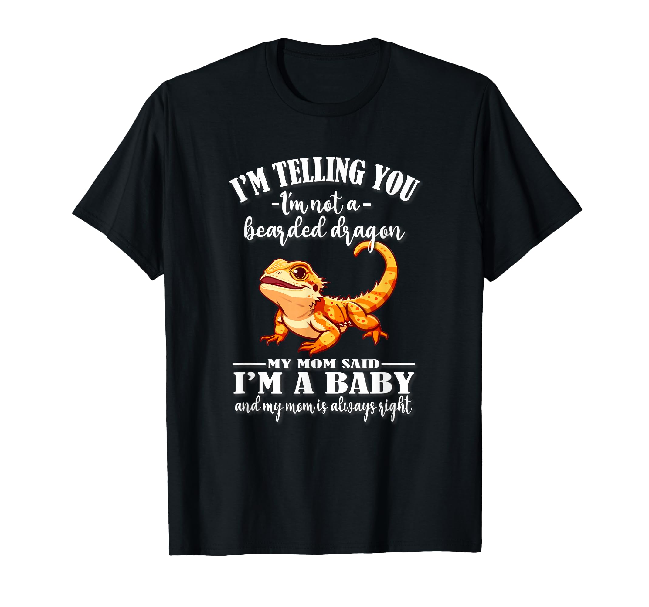 Womens Tiny Dinosaur Mom Says Im Bearded T-Shirt - Graphic Print Men Women - T-Shirt, Sweatshirt, Hoodie