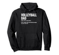 Volleyball Definition Like Regular Dad Hoodie - Streetwear Style Unisex - T-Shirt, Sweatshirt, Hoodie