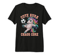 Kawaii Aura Soccer Unicorn Chaos Core T-Shirt - Custom Art Print Unisex - T-Shirt, Sweatshirt, Hoodie