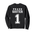 Number 1 Custom Proud Soccer Sweatshirt - Novelty Apparel for Adults - T-Shirt, Sweatshirt, Hoodie